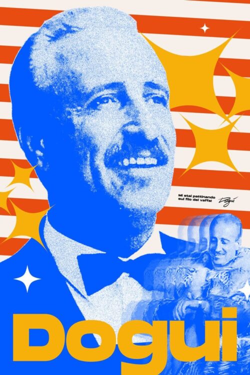 Guido Nicheli Dogui Tribute Poster, Art Print by Nicola Napoli / Art Fugace