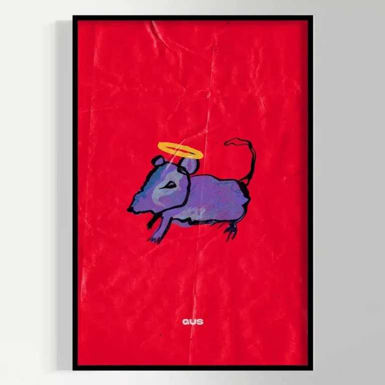 Art Fugace Posters, Mouse, Gus