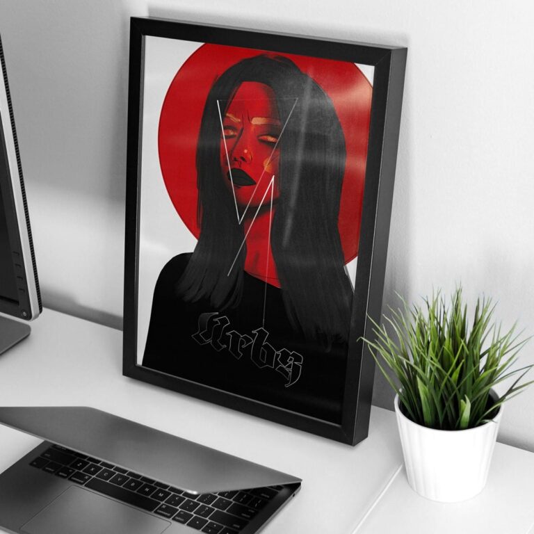Anastasia, dark poster design - Poster Design, Art Prints