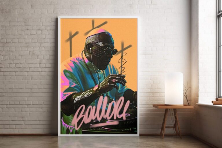 Black Pope, Deejay - Poster Design, Art Prints